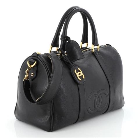 chanel vintage boston bag|most sought after chanel bag.